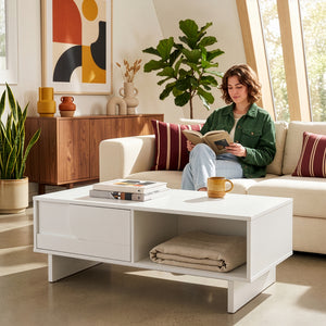 Couchtisch Katanshumn mit Stauraum 110x55x39 cm [en.casa]