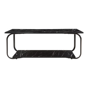 Couchtisch Kolta 120x60x43 cm Marmoroptik [en.casa]