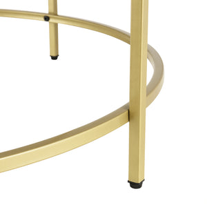 Couchtisch Kouvola Stahlgestell 84 x 45,5 cm in versch. Farben en.casa