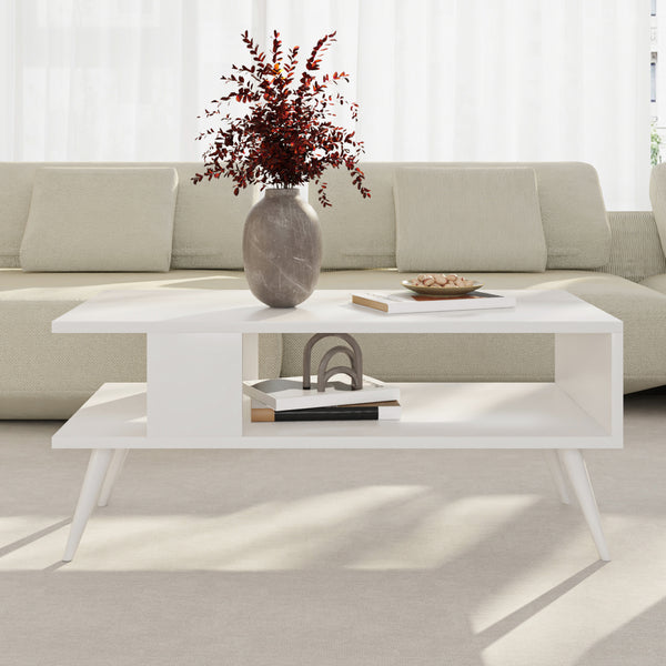 Couchtisch Lycksele 40x90x45 cm in versch. Farben [en.casa]