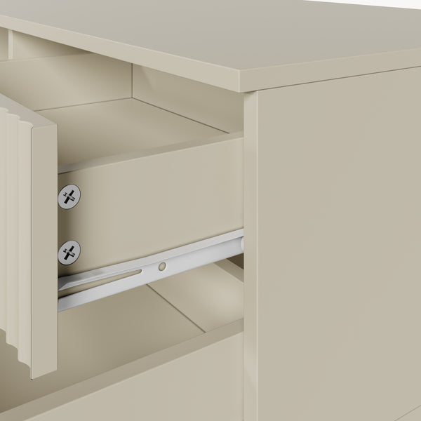 Couchtisch Nand mit 2 Schubladen [en.casa]