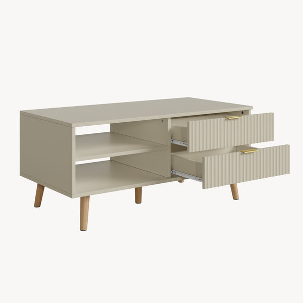 Couchtisch Nand mit 2 Schubladen [en.casa]