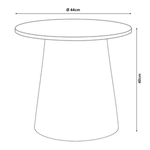 Couchtisch Nyd [en.casa]