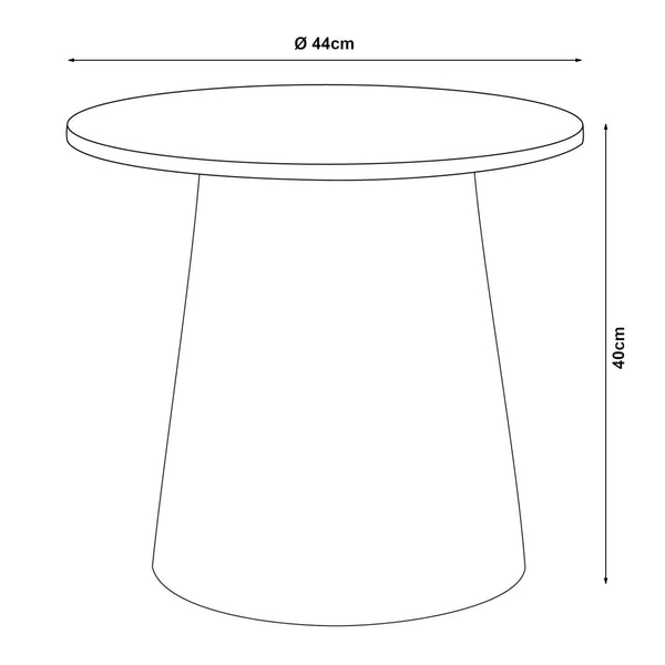Couchtisch Nyd [en.casa]
