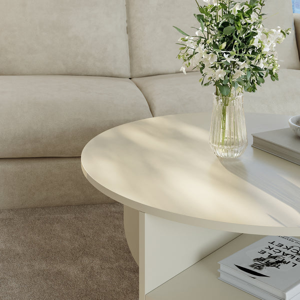 Couchtisch Reykhon Ø80x41 cm [en.casa]
