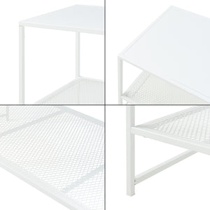 Couchtisch Ruokolahti Stahl 102x43x46cm [en.casa]