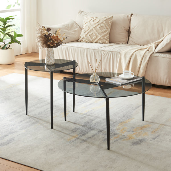 Couchtisch Ulökantaa Ø80x40 cm [en.casa]