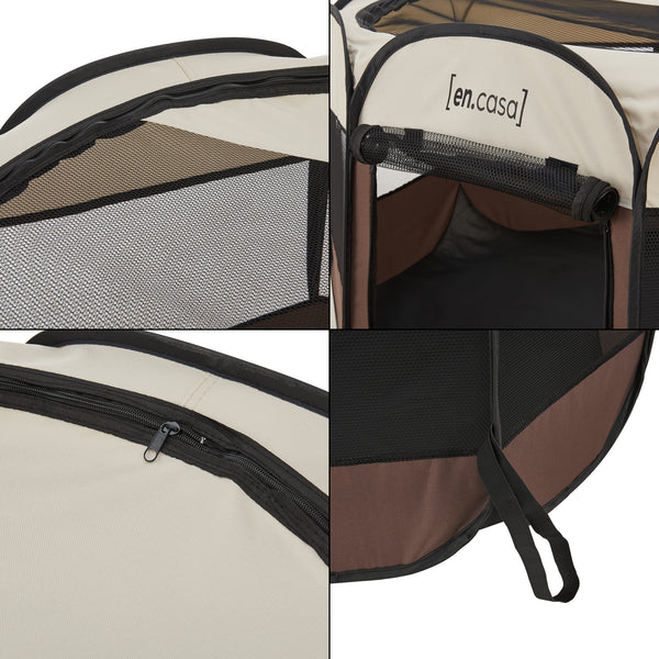 Pop Up Hundelaufstall Telford in versch. Größen [en.casa]