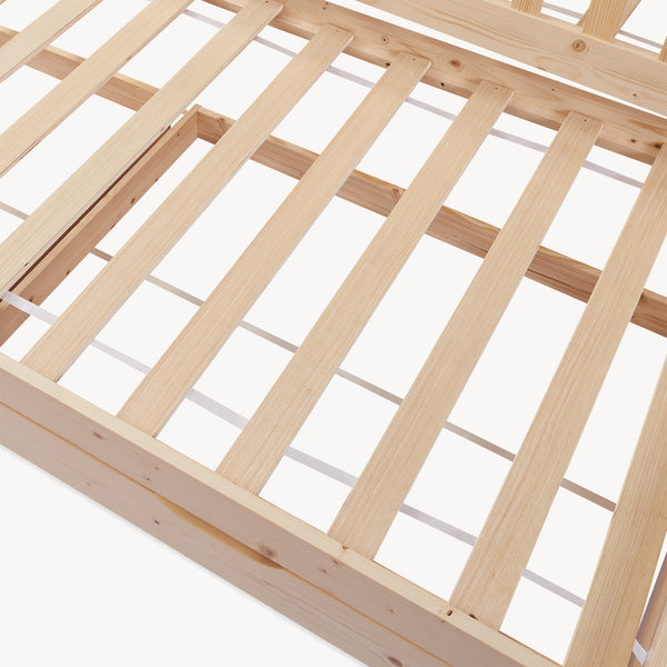 Doppel-Kinderbett Aarghonmaa 90x200 cm Kiefernholz [en.casa]