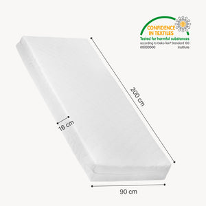 Doppel-Kinderbett Aarghonmaa mit Matratze 90x200 cm Kiefernholz [en.casa]