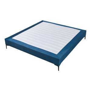 Doppelbett Lilla mit Matratze [en.casa]