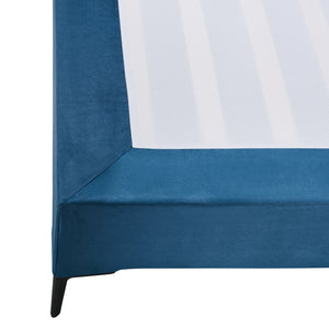 Doppelbett Lilla mit Matratze [en.casa]