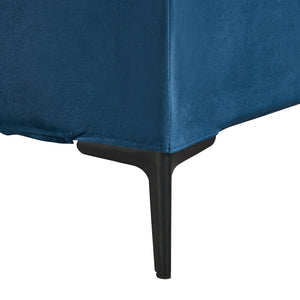 Doppelbett Lilla mit Matratze [en.casa]