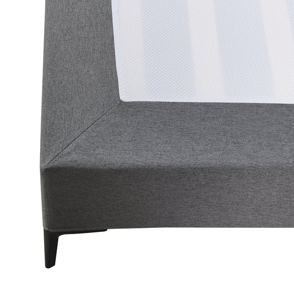 Doppelbett Lilla mit Matratze [en.casa]