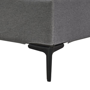 Doppelbett Lilla mit Matratze [en.casa]