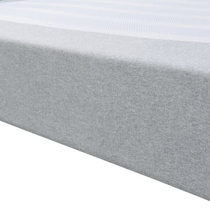 Doppelbett Lilla mit Matratze [en.casa]