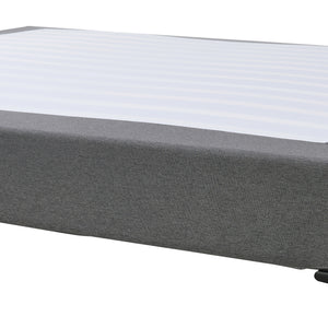 Doppelbett Lilla mit Matratze [en.casa]