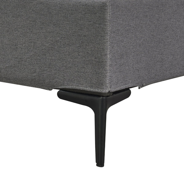 Doppelbett Lilla mit Matratze [en.casa]