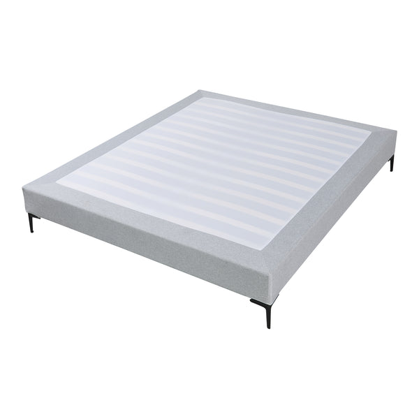 Doppelbett Lilla mit Matratze [en.casa]