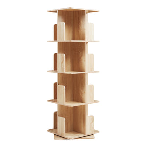 Drehbares Bücherregal Talöpintaa 129x40x40 cm [en.casa]