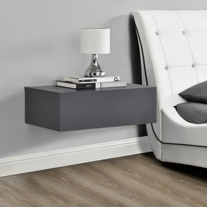 Wandregal Oslo mit Schublade 46x30x15cm versch. Farben [en.casa]