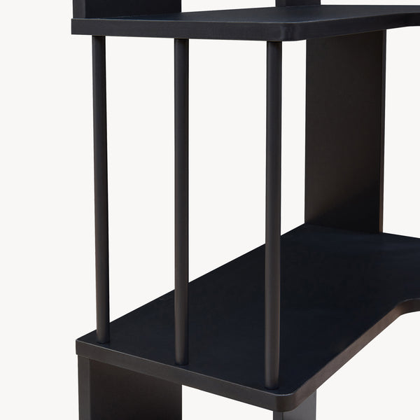 Eckregal Afrel 160x54x54 cm [en.casa]