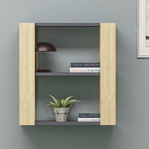 Wandregal Rakkestad 60x60x25.6 cm in versch. Farben [en.casa]