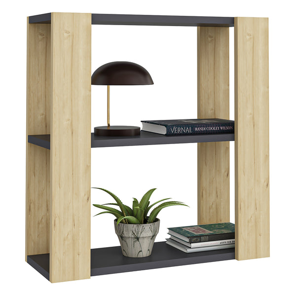 Wandregal Rakkestad 60x60x25.6 cm in versch. Farben [en.casa]