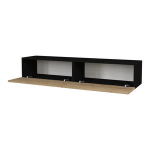 Fernsehschrank Toivakka 135x31x25cm in versch. Farben [en.casa]