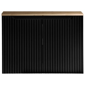 Waschbeckenunterschrank Skelbolu mit Türen [en.casa]