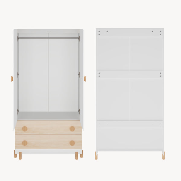Kinderkleiderschrank Vaarentaa [en.casa]