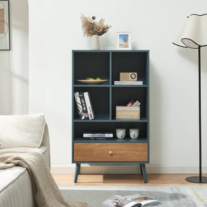 Bücherregal mit Schublade Reyljand [en.casa]