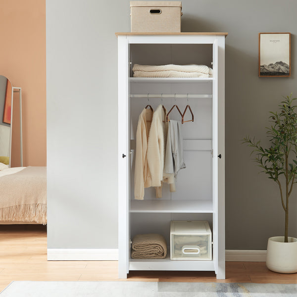 Kleiderschrank Trorjam [en.casa]