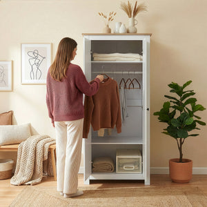 Kleiderschrank Trorjam [en.casa]