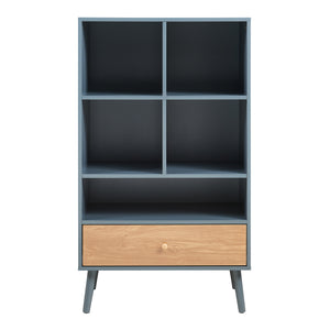 Bücherregal mit Schublade Reyljand [en.casa]