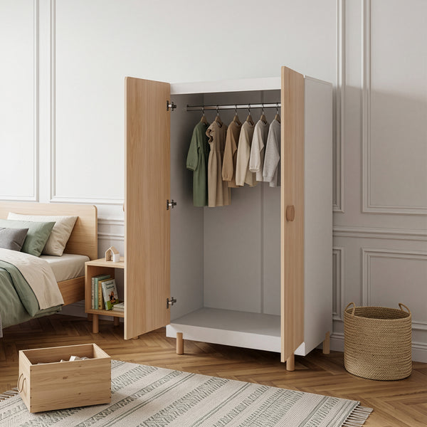 Kinderkleiderschrank Vaarentaa [en.casa]