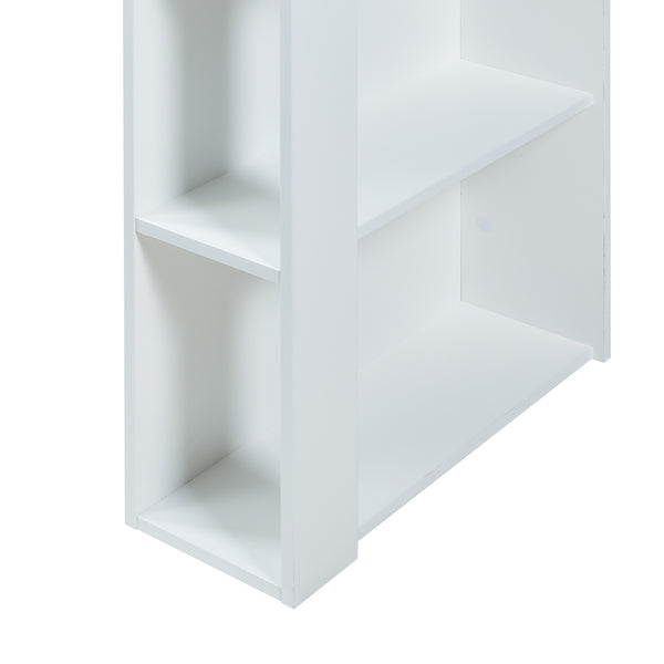 Bartisch Danderyd 120x60x106 cm mit 3 Ablagefächern [en.casa]