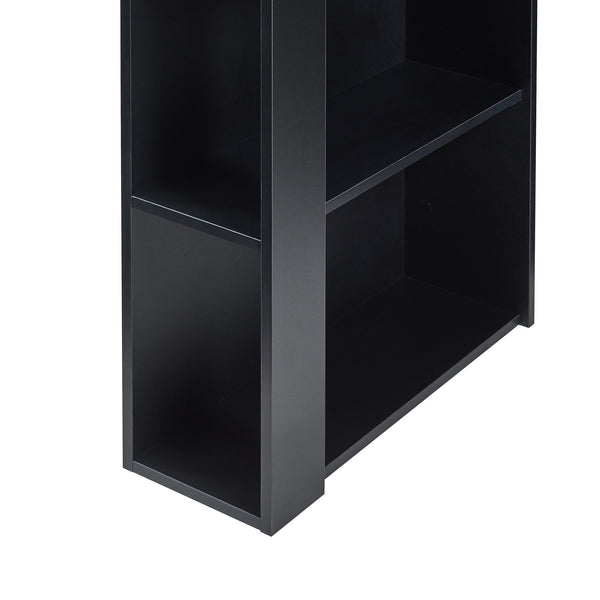 Bartisch Danderyd 120x60x106 cm mit 3 Ablagefächern [en.casa]