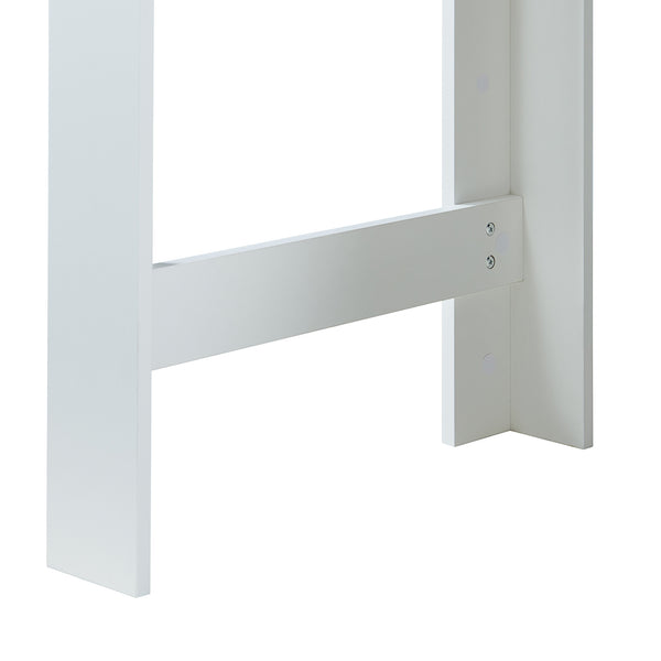 Bartisch Danderyd 120x60x106 cm mit 3 Ablagefächern [en.casa]