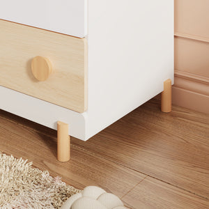 Kinderkleiderschrank Vaarentaa [en.casa]