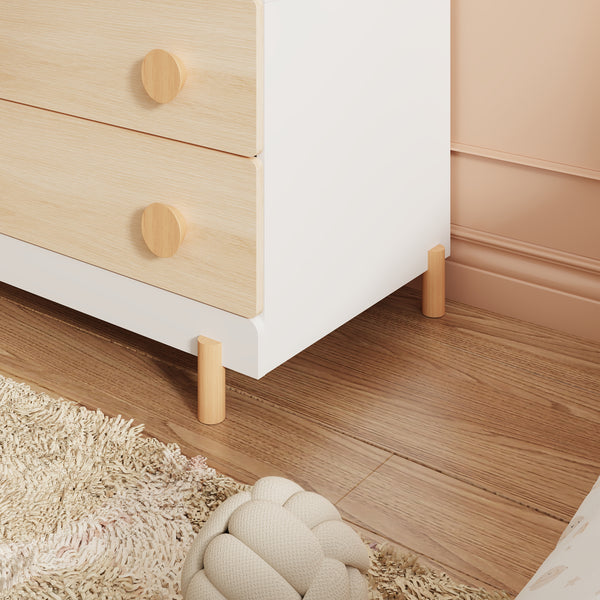 Kinderkleiderschrank Vaarentaa [en.casa]