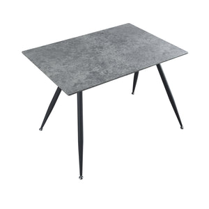 Esstisch Fitjar Beton-Optik in versch. Größen [en.casa]