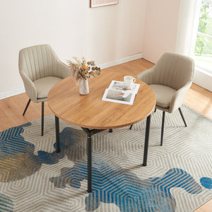 Esstisch Hemnes Eiche-Optik in versch. Größen [en.casa]