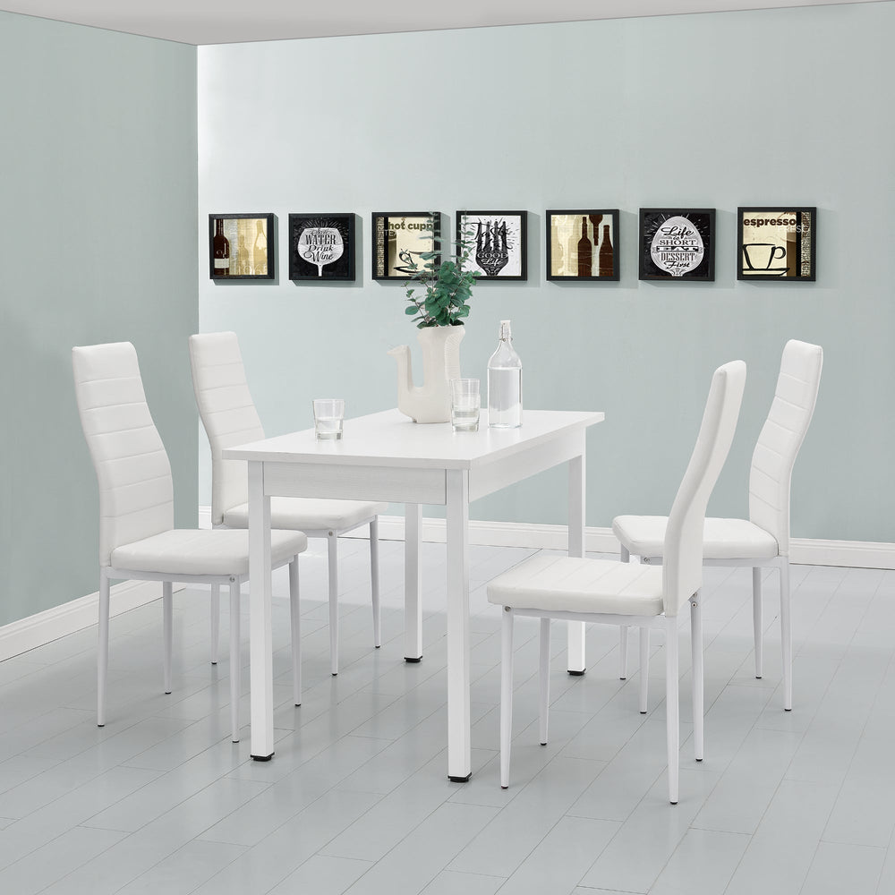 Essgruppe Jørpeland (Set, 5 - tlg) 120x60 cm versch. Farben [en.casa] - premiumXL