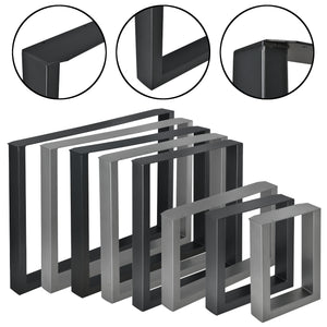 Tischgestell Makers 2er-Set Stahl [en.casa]