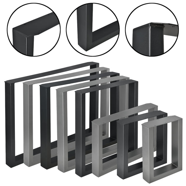 Tischgestell Makers 2er-Set Stahl [en.casa]