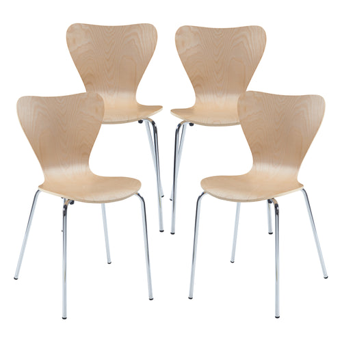 Esszimmerstuhl Essunga 4er Set [en.casa]