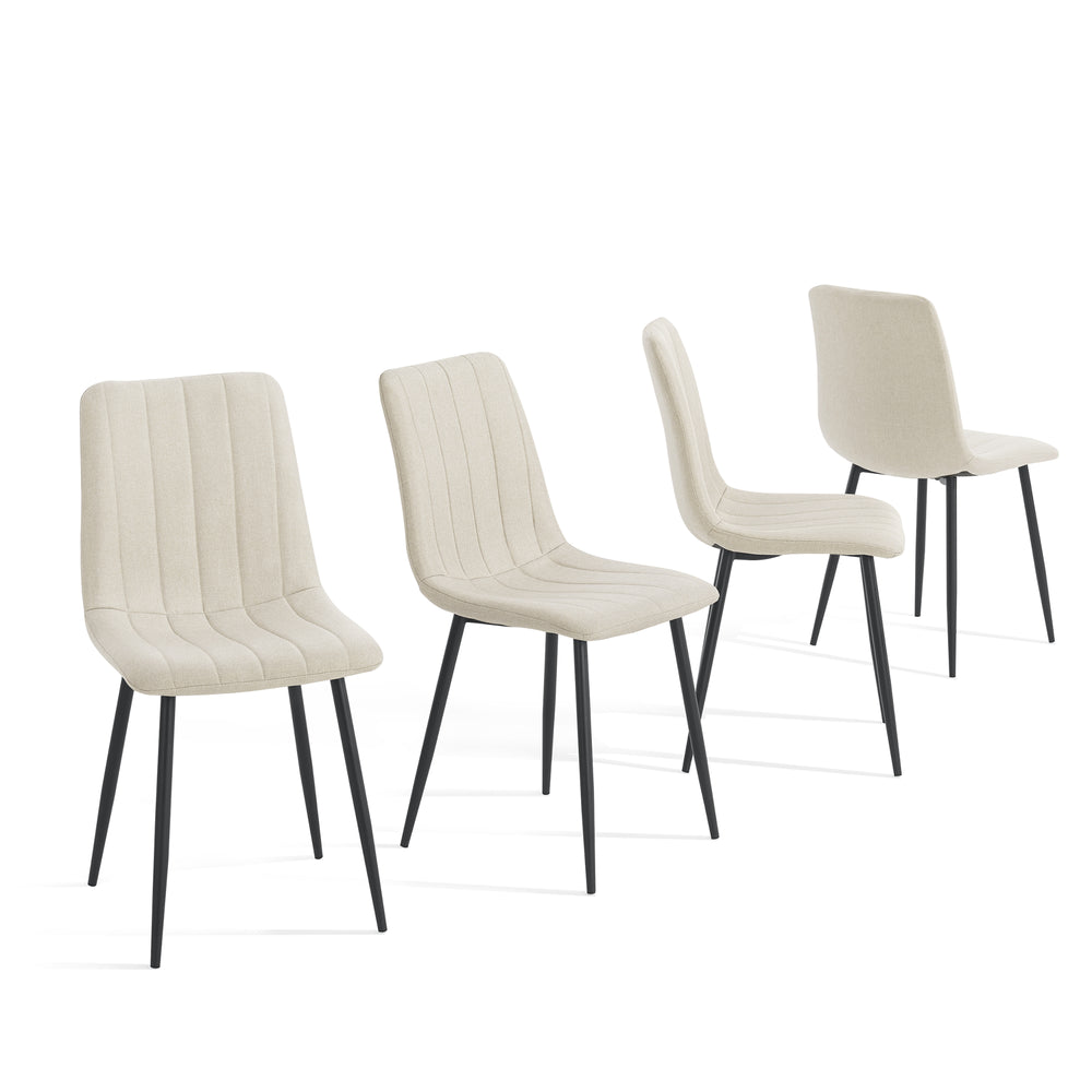 Esszimmerstuhl Elsern 4er Set [en.casa]