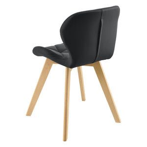 Esszimmerstuhl Älmhult 6-er Set 78x47x52 cm Kunstleder versch. Farben [en.casa]