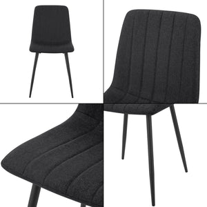 Esszimmerstuhl Elsern 2er Set in versch. Farben [en.casa]